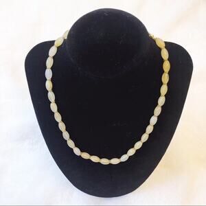 Yellow Multi-bead Necklace